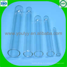 Tubo de ensaio de vidro resistente ao calor